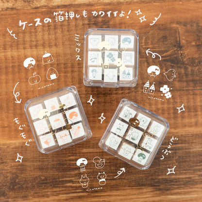 T-242 | BEVERLY x mizutama 限定盒裝木質印章