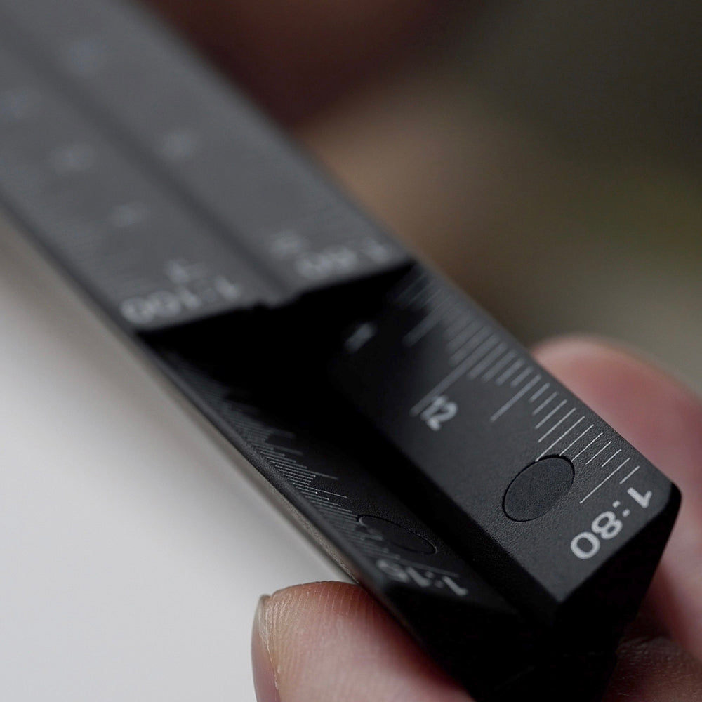 T-251 | YUAN DESIGN STUDIO T³ Scale Ruler