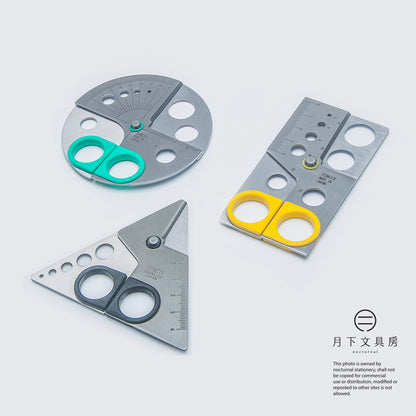 T-226 | ZENCIX TRISQUCLE STAINLESS 剪刀 (三角形)