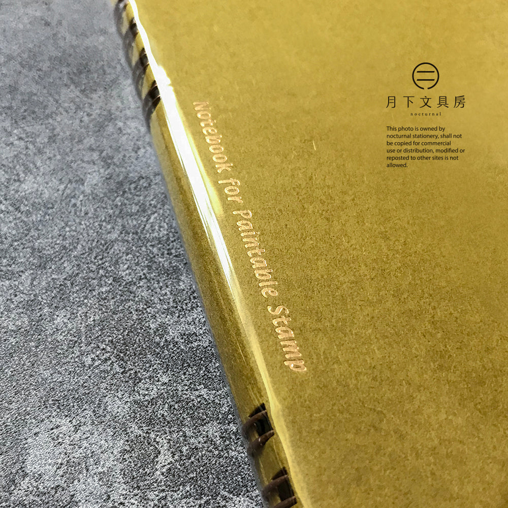 B-10 | MIDORI Notebook for Paintable Stamp 浸透印專用筆記簿
