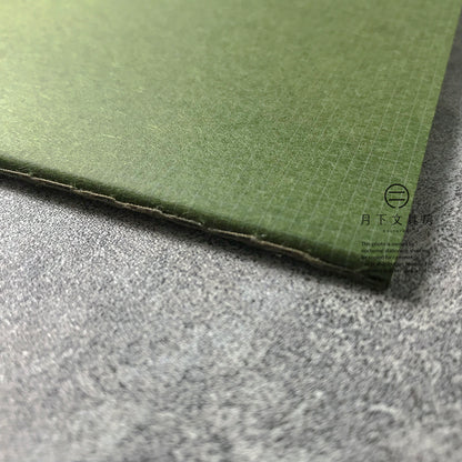 B-20A | kleid stationery Notes 2mm方眼 橫向筆記簿 (草綠)
