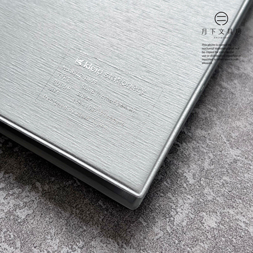 B-46B | kleid stationery memo & pen RF 記事本套裝 (灰色)