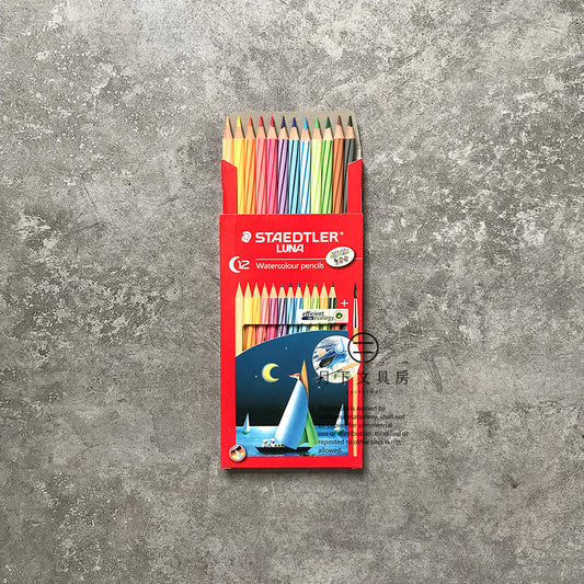P-06 | STAEDTLER LUNA 水溶性木顏色 (12色組)