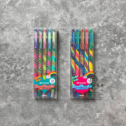 P-130 | PENTEL Hybrid Dual Metallic 5周年限定版 (5色組)