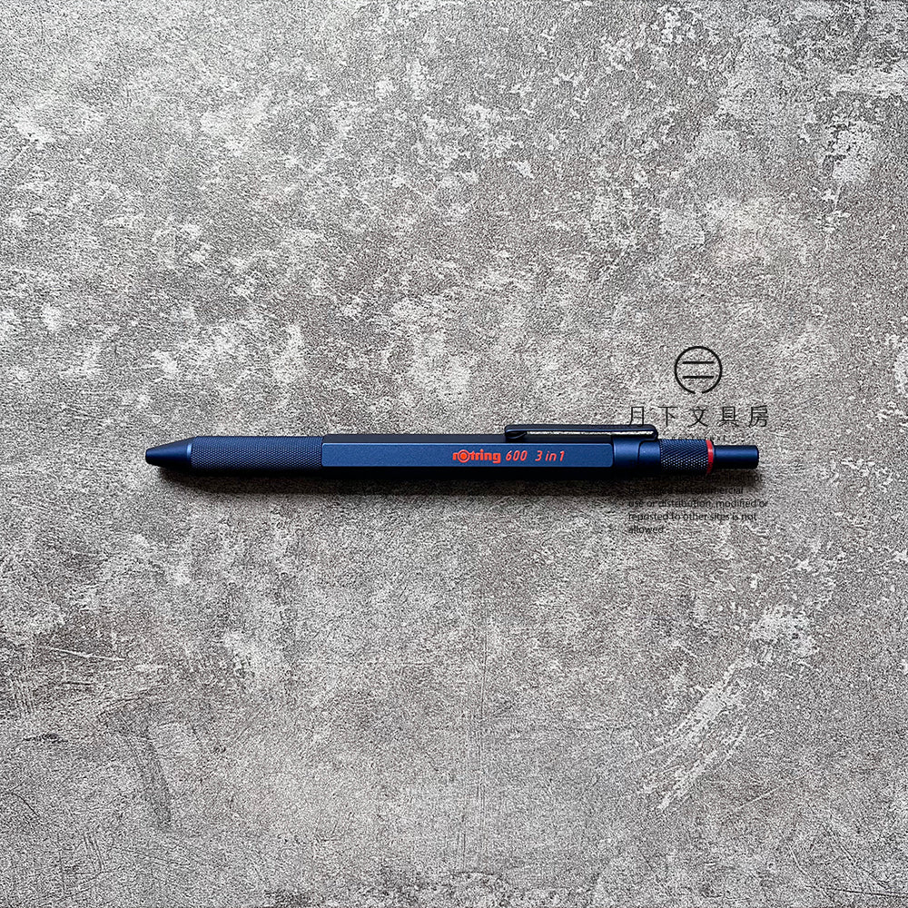 P-153 | ROTRING 600系列 MULTI PEN 3in1 (深藍色)