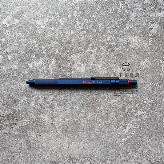 P-153 | ROTRING 600系列 MULTI PEN 3in1 (深藍色)