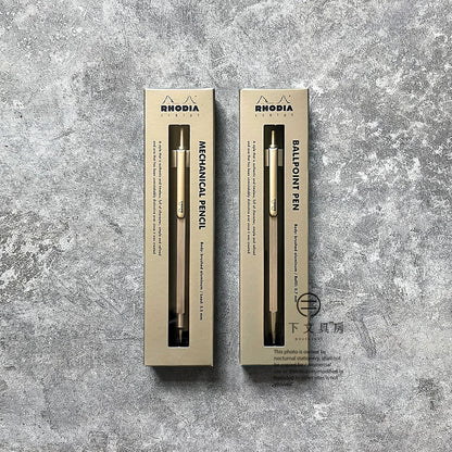 P-193 | RHODIA ScRipt 原子筆 / 鉛芯筆 限定版 (香檳金)