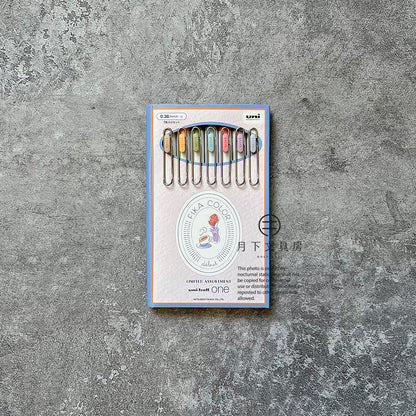 P-199 | UNI uni-ball one 中性筆 限定 Fika Color 套裝0.38mm (7色組)