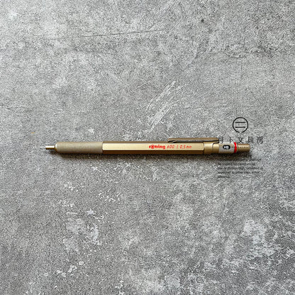 P-205 | ROTRING 600系列 鉛芯筆 0.5mm 特別版 (香檳金)