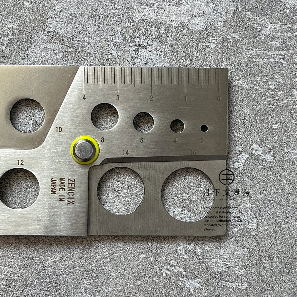 T-227 | ZENCIX TRISQUCLE STAINLESS 剪刀 (長方形)