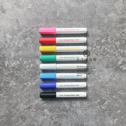 P-82 | PILOT Juice Paint MARKER (8色組)(極細圓嘴)