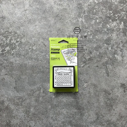 T-116 | MIDORI Paintable Stamp 浸透印 (習慣紀錄)