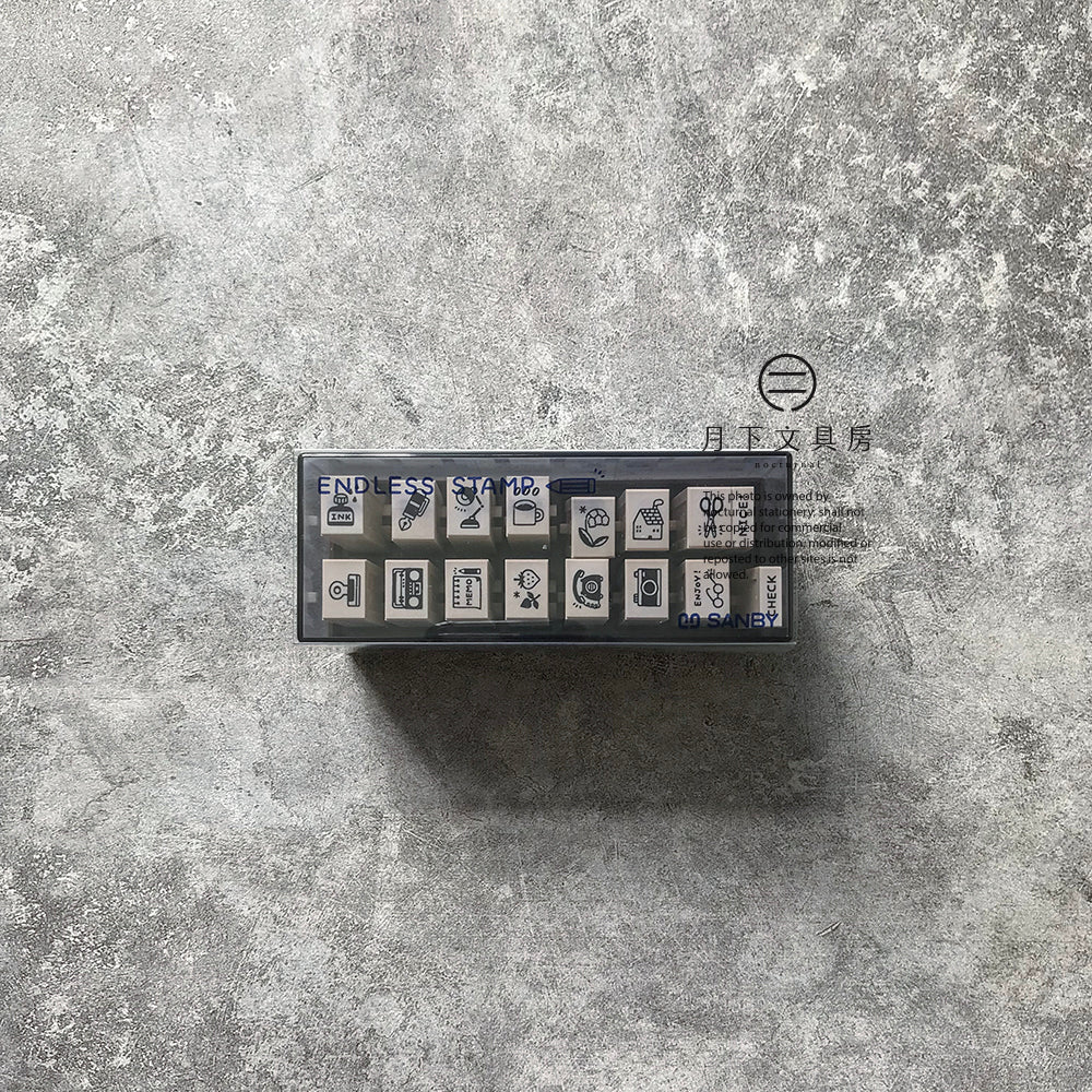 T-123 |  SANBY x eric ENDLESS STAMP 連結印章