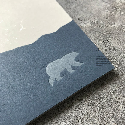 T-133C | ditto ditto a Day with Cloud 高級書寫紙套裝 (polar bear x penguin)