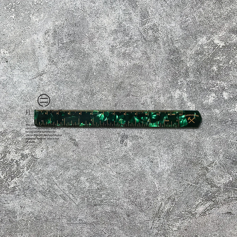 T-135B | TOOLS to LIVEBY 復古鏡框尺 (綠)
